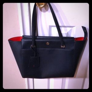 Tory Burch Navy Handbag *Not sold* still available